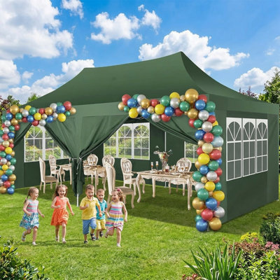 10x20 Pop up Canopy Tents for Parties 3.0, Upgrade Structure
