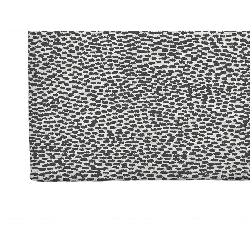 Twinkle Splat Activity Mat, Rectangle 5' x 7', Ivory/Charcoal