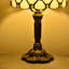 Lampe de table 14,5 po de style vitrail Tiffany, abat-jour fait à la main raisin, lampe de lecture de bureau parfaite pour une grande table de chevet de salon