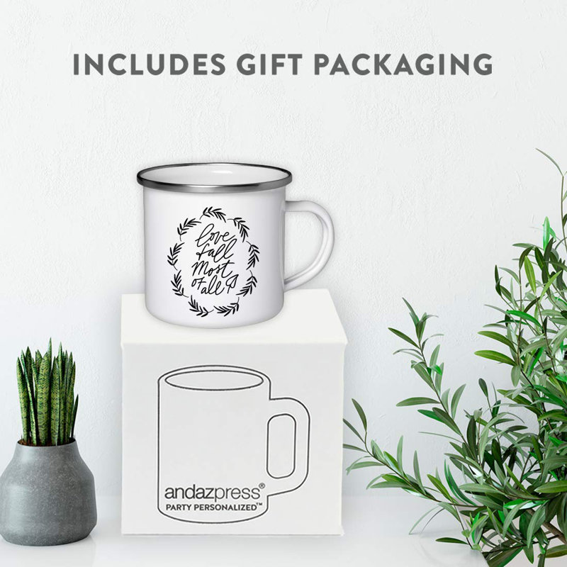 Grande tasse de camping love automne Madalyn
