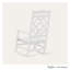 Chaise berçante en plastique POLYWOOD-96096104