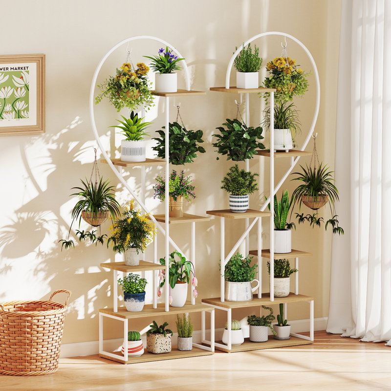 Plant Stand - Set of 2, White
