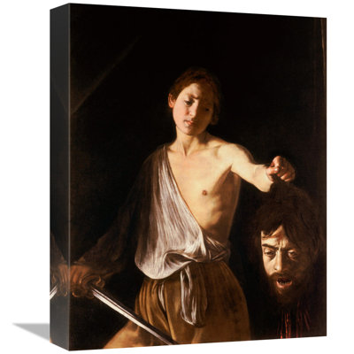 " David With The Head Of Goliath " by Caravaggio