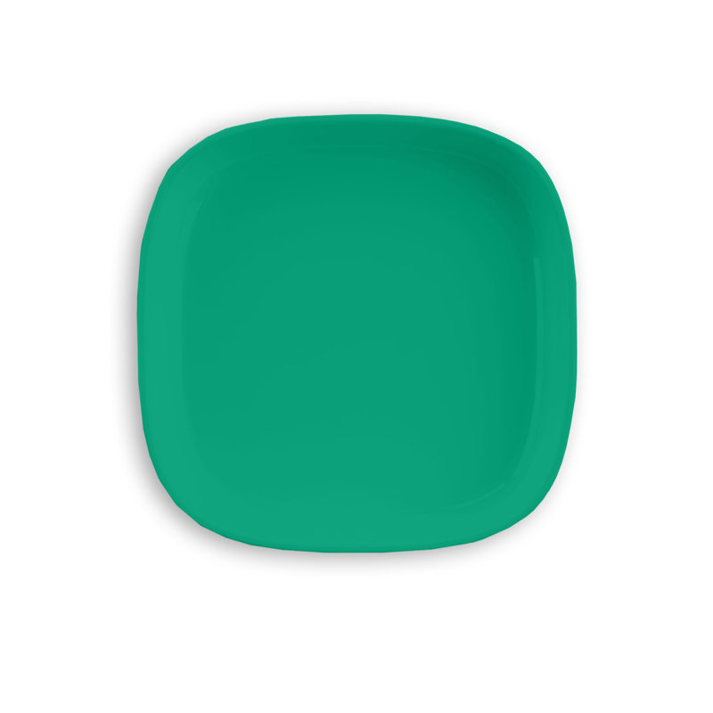 Assiettes carrées pour enfants, ensemble de 6, Vert