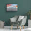 Art mural sur toile tendue - Richard Silver «Antarctica Ice III» pour décoration de salon, de chambre à coucher ou de bureau - 22 x 32