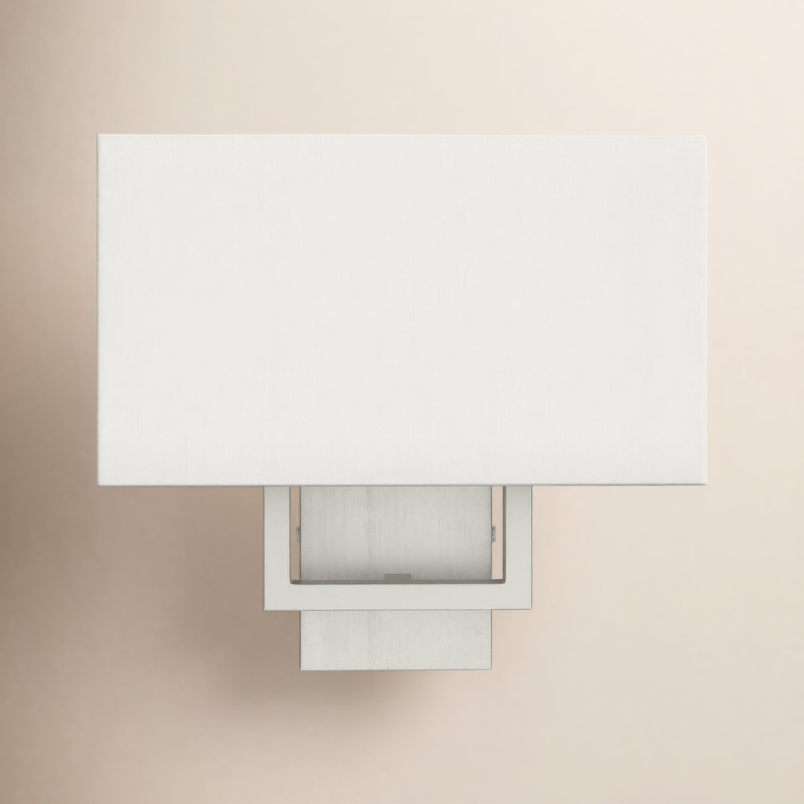 Willow 2 Light Dimmable Corner Wall Light, 11.75" H x 13" W x 3.88" D, Brushed Nickel
