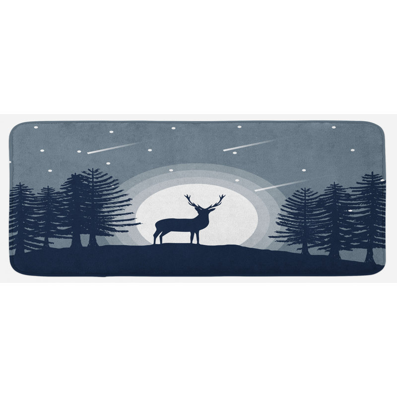 Tapis de cuisine pour la chasse cerf