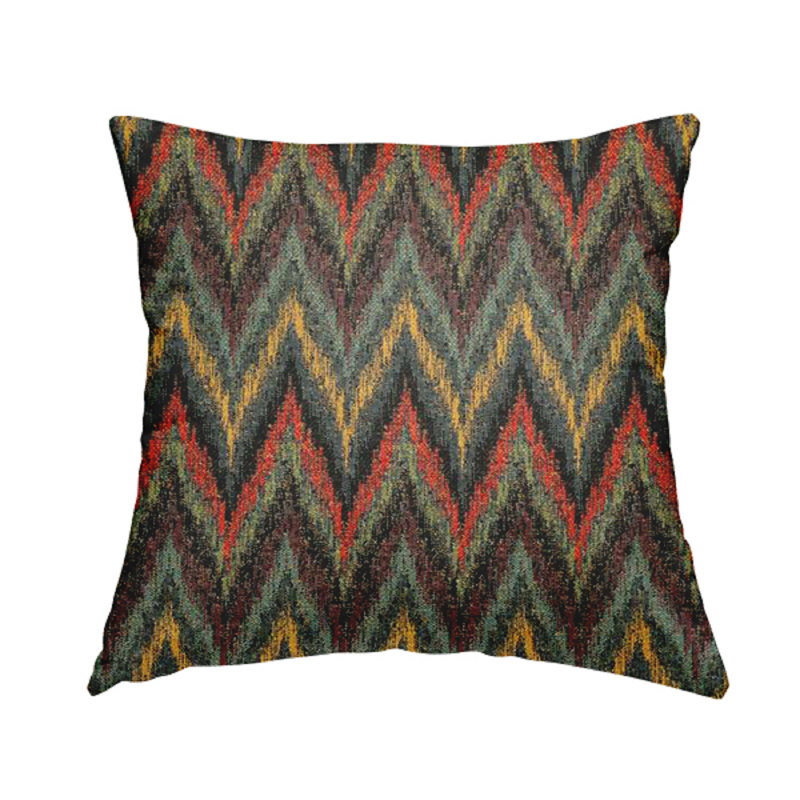 Vanesa Chevron Square Throw Cushion, 55cm H x 55cm W x 5cm D
