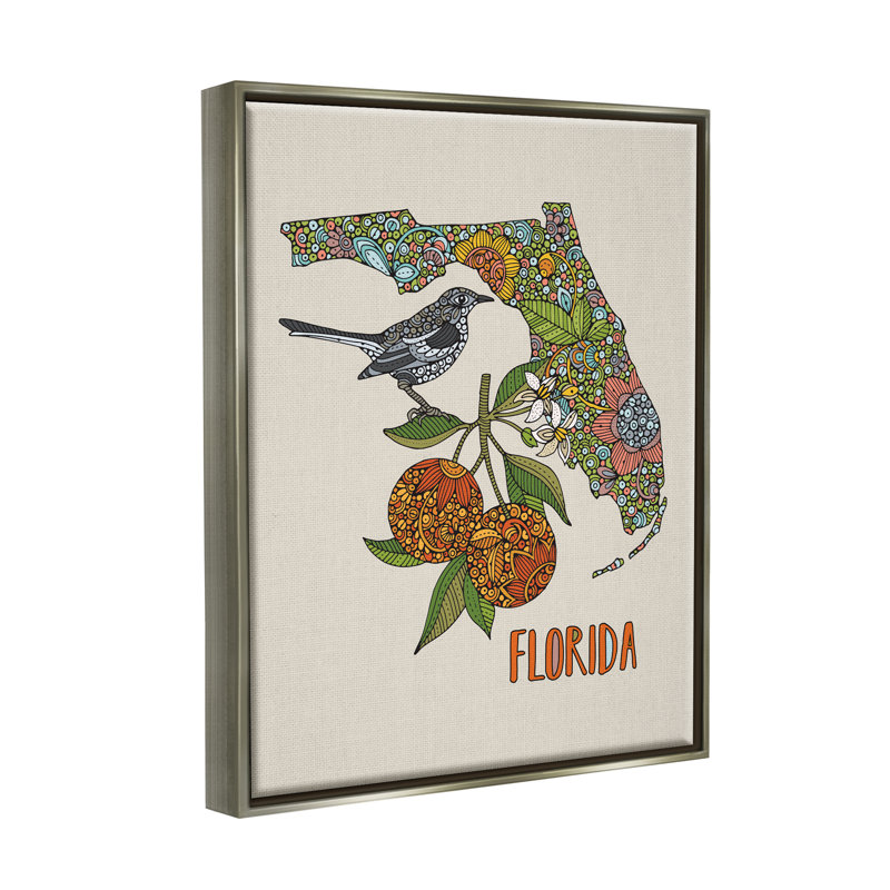 «Florida State Mockingbird», détail de la fleur d'oranger par Valentina Harper - impression, H 31 po x l 25 po x P 1,7 po