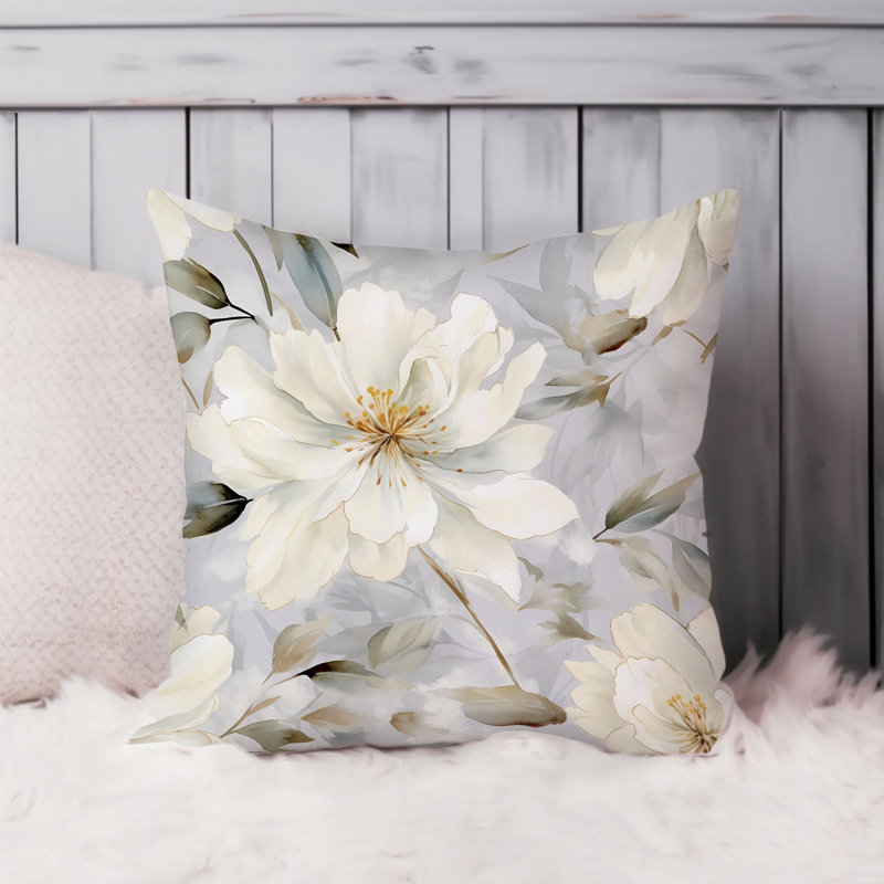 Floral Flower Myst VIII Modern, 20"H x 20"W
