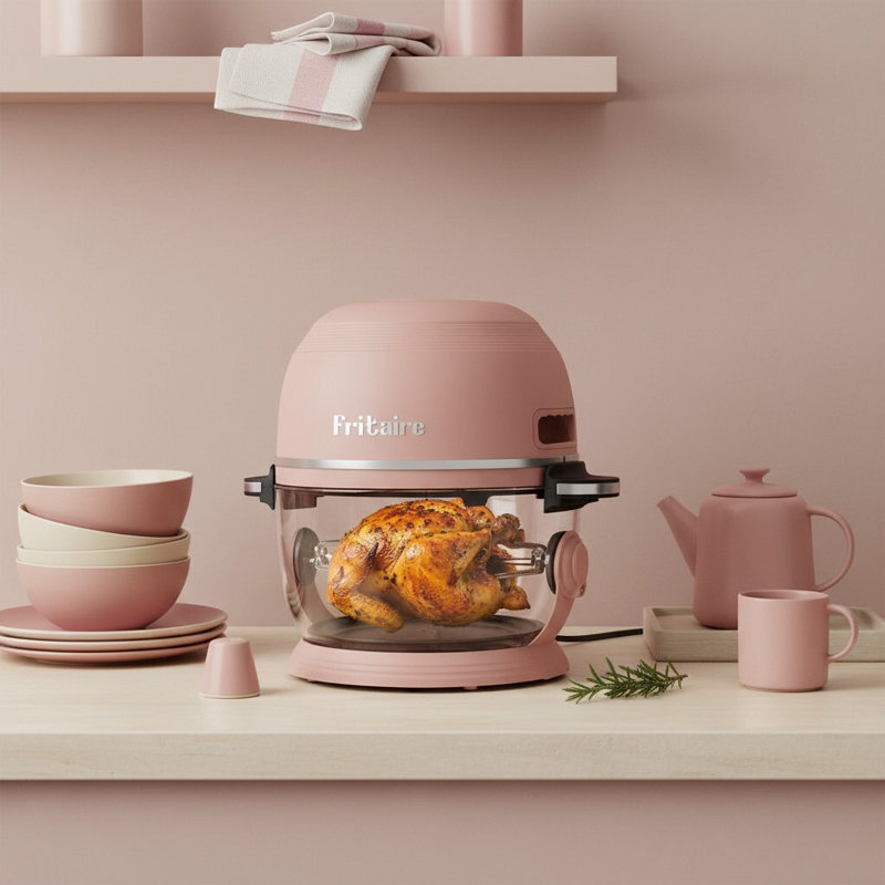 Non-Toxic Air Fryer, Mauve Rose