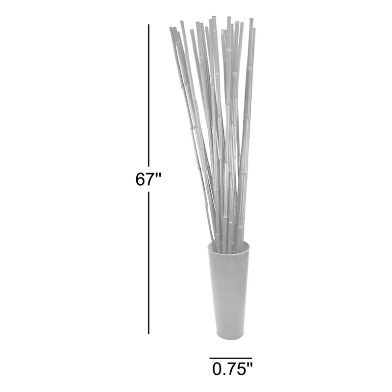 Branche de bambou artificielle 67 po Annalee