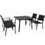 Ensemble repas 5 pièces pour patio