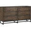 Commode 6 tiroirs H 63 po Henson