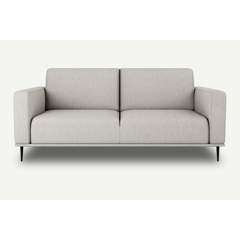 Daglas Modern Sofa, 77cm H x 180cm W x 90cm D, Beige, 3