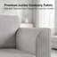 3 Seater Corduroy Sofa-1118796538