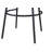 LuXeo Milano Steel Legs Barstool with Solid Wood Finish-82815398-82815400