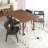 Kierica 4 - Person Solid Wood Top Four Leg Dining Set-87466406