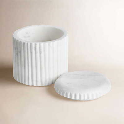 Gibbs Marble Bathroom Storage Container
