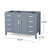 Devna 49'' Single Bathroom Vanity with Marble Top