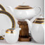 Théière antique en porcelaine de Bohème
