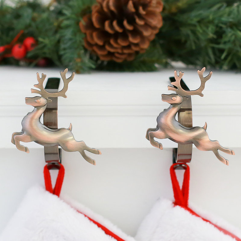 Le porte-chaussette original MantleClips ™, Bronze huilé