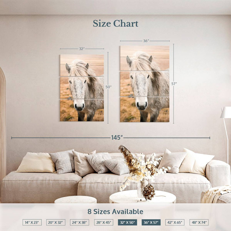 Brampt Heida II, 57" H x 36" W