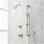 Pendleton Pressure Balance Shower System with Slide Bar and Hand Shower - Polished Nickel