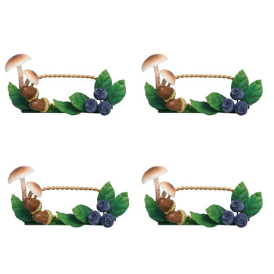 Forest Walk Mushroom & Acorn Place Card Holder