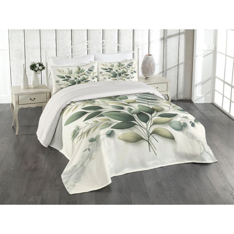 Polyester Coverlet, King Coverlet + 2 Standard Shams
