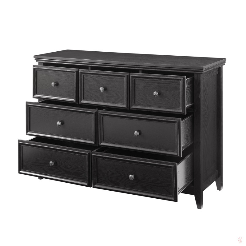 Commode moderne à 7 tiroirs, commode à tiroirs et rangement pour vêtements, armoire de rangement pour le salon