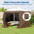 13x13FT Hexagonal Folding Gazebo-126078225