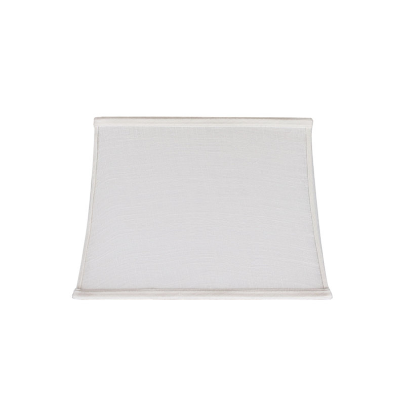 10 in. H Linen Rectangle Lamp Shade