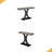 Compact Console Table,Modern Industrial Style Entryway Foyer Table,Sturdy Sofa Table