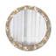 Huldar Glass Flat Wall Mirror