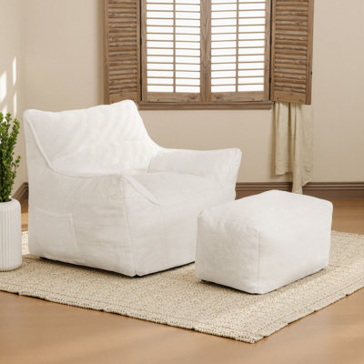 Fauteuil à billes en mousse à mémoire de forme l 38 po Compression pour adultes et enfants