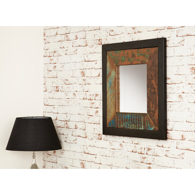 Replogle Flat Wall Mirror, 60 cm H x 60 cm W