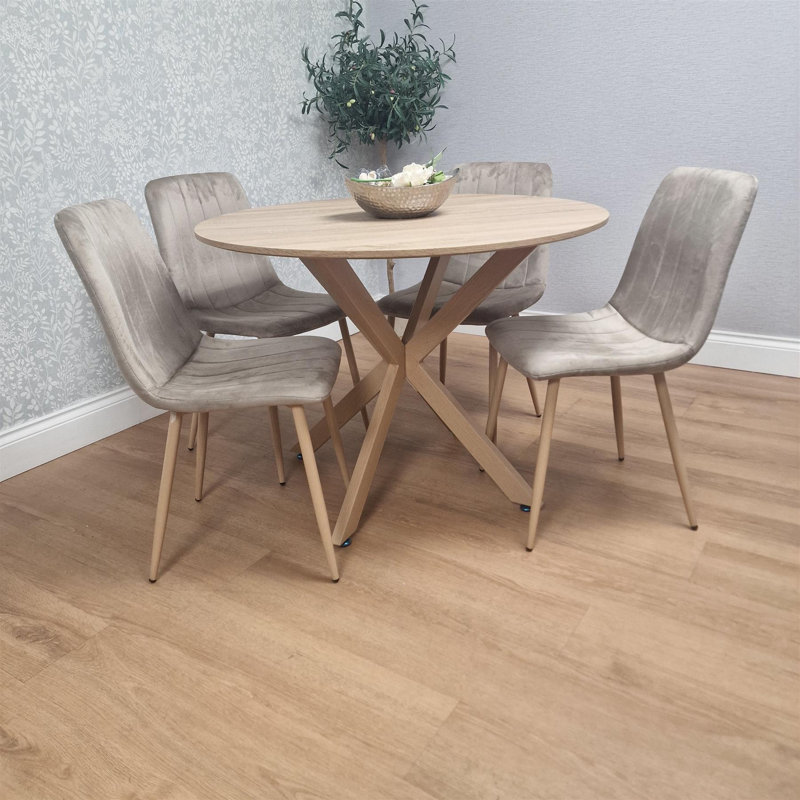 Dining Set, Beige