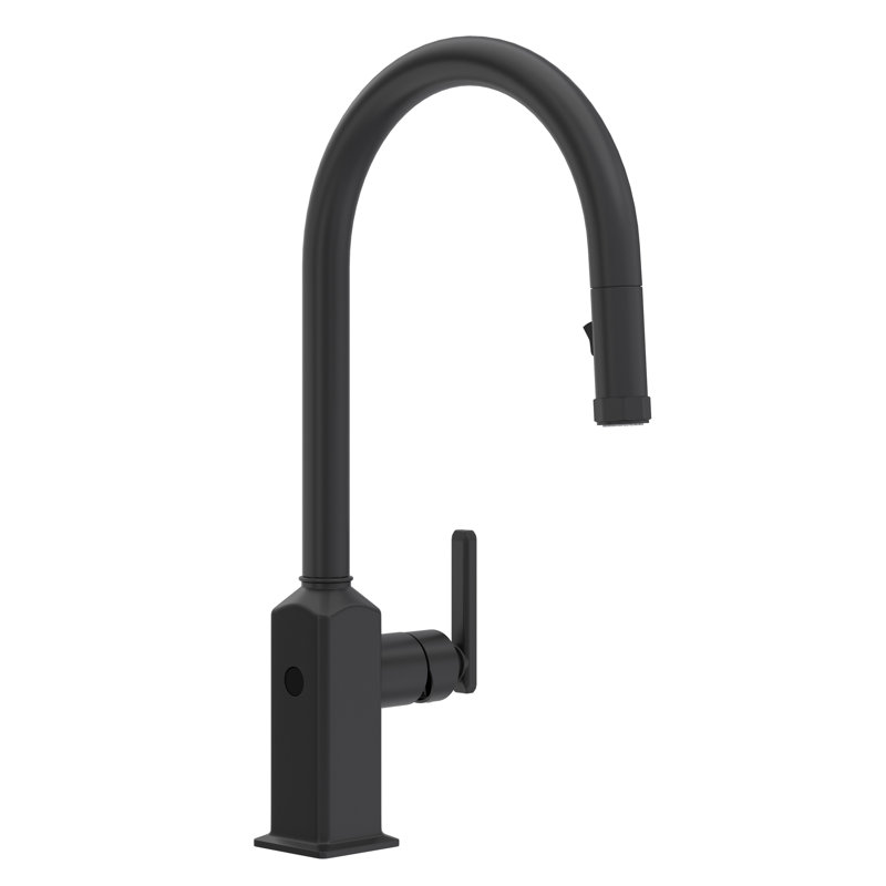 Apothecary Pull-Down Touchless Kitchen Faucet, Matte Black