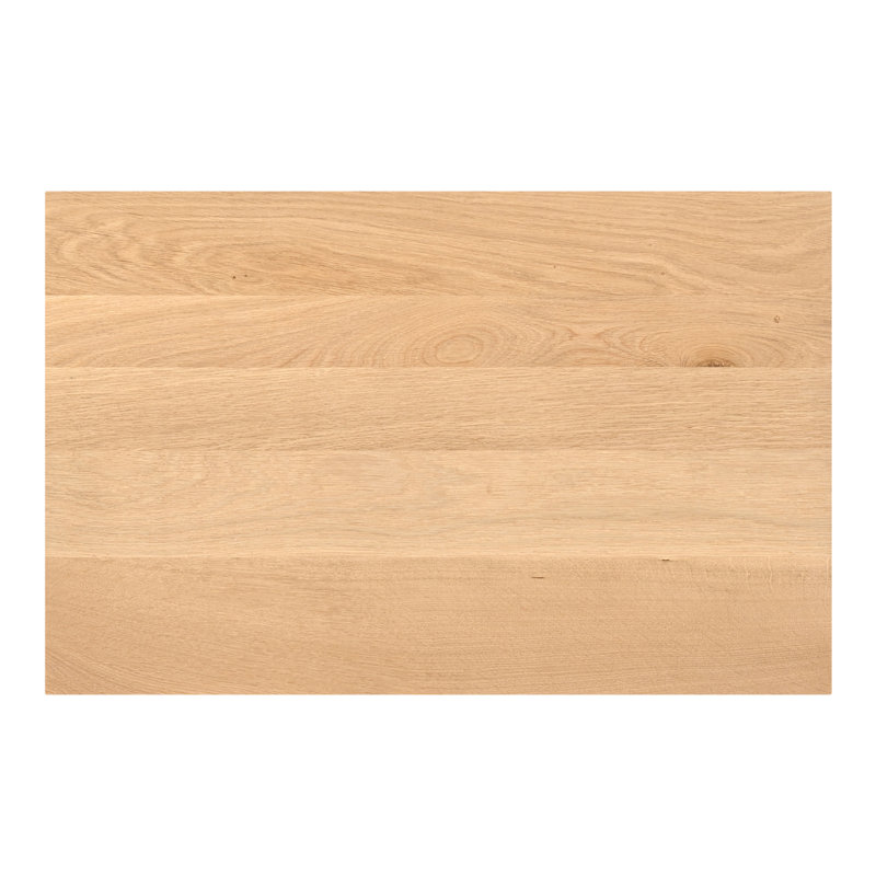 Tomiya Natural Oak 3-Drawer Nightstand with Shutter Facade