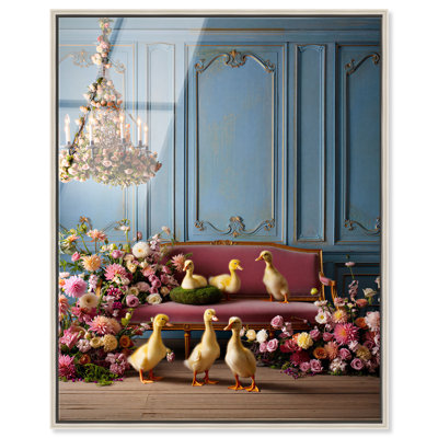 Décoration murale chic pour chambre à coucher à imprimé acrylique par Notoriart, prêt à accrocher