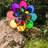 Double Windee Wheelz Garden Spinner