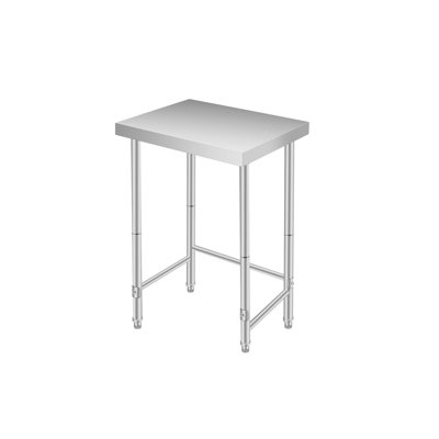 61cm W Stainless Steel Top Workbench