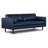 Napa 88.5'' Full-Grain Genuine Italian Leather Sofa-629881410