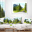 Coussin lombaire Landscape Road in Mountains