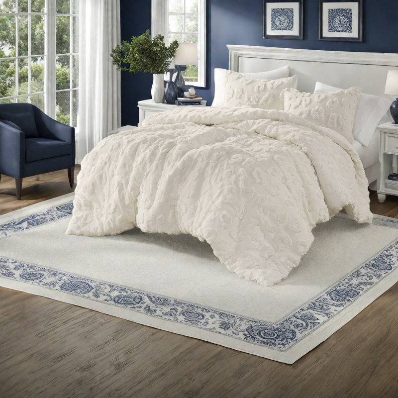 Soft Chenille Bedding Sets, Polyester Comfort, Animal Design, Home Decor