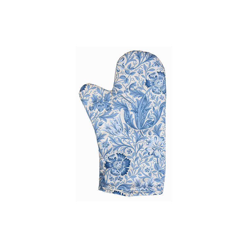 Lily Manor Armrong Floral Cotton Oven Mitt