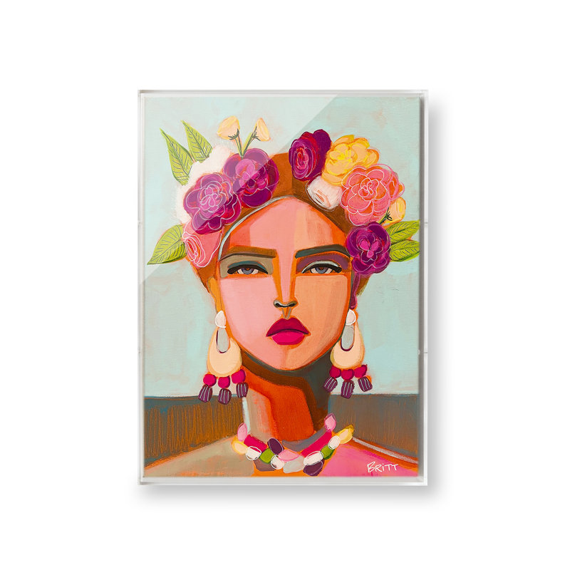 Lisette by Brittany Atkinson, 18" H x 24" W, Shadow Box