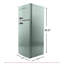 Frigidaire 7,5 pi³ Pi. Réfrigérateur-congélateur rétro, appartement-98742338