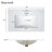 Curby 30'' Single Bathroom Vanity with Ceramic Top-1512386115
